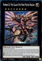 Number C62: Neo Galaxy-Eyes Prime Photon Dragon [MP24-EN069] Prismatic Secret Rare Yu-Gi-Oh!