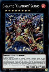 Gigantic "Champion" Sargas [MP24-EN071] Prismatic Secret Rare Yu-Gi-Oh!