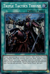 Triple Tactics Thrust [MP24-EN073] Prismatic Secret Rare Yu-Gi-Oh!