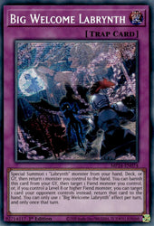 Big Welcome Labrynth [MP24-EN074] Prismatic Secret Rare Yu-Gi-Oh!