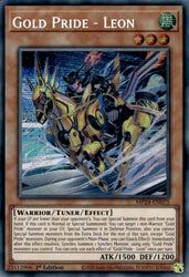 Gold Pride - Leon [MP24-EN075] Prismatic Secret Rare Yu-Gi-Oh!