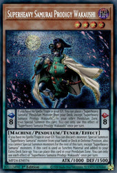 Superheavy Samurai Prodigy Wakaushi [MP24-EN075] Prismatic Secret Rare Yu-Gi-Oh!