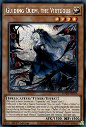 Guiding Quem, the Virtuous [MP24-EN078] Prismatic Secret Rare Yu-Gi-Oh!