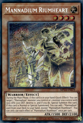 Mannadium Riumheart [MP24-EN079] Prismatic Secret Rare Yu-Gi-Oh!