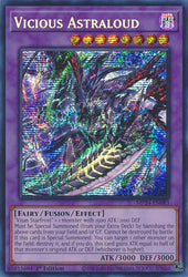 Vicious Astraloud [MP24-EN083] Prismatic Secret Rare Yu-Gi-Oh!