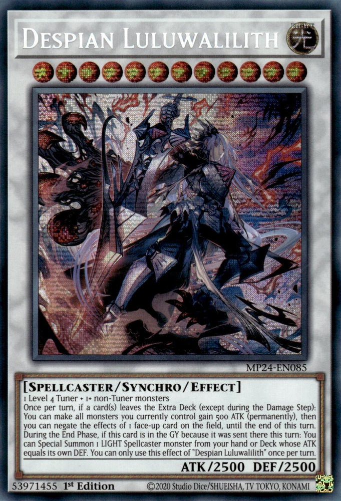 Despian Luluwalilith [MP24-EN085] Prismatic Secret Rare Yu-Gi-Oh!