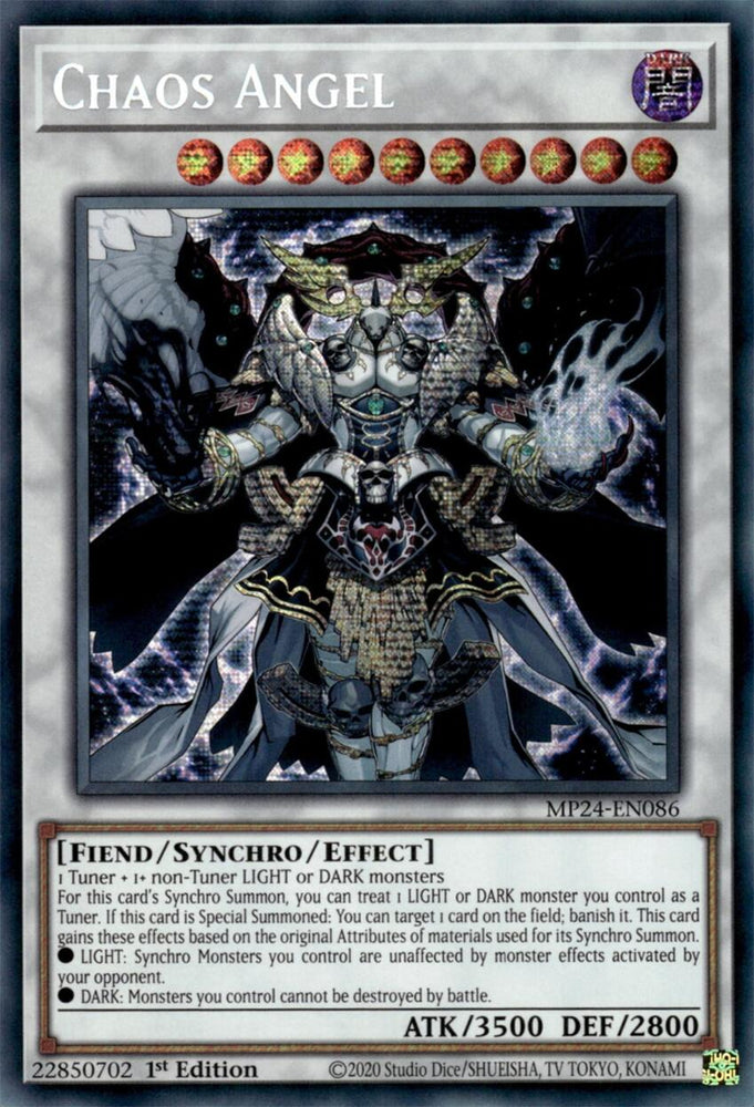 Chaos Angel [MP24-EN086] Prismatic Secret Rare Yu-Gi-Oh!