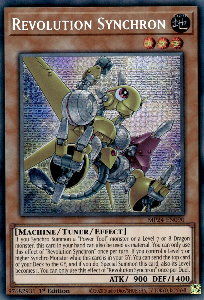 Revolution Synchron [MP24-EN090] Prismatic Secret Rare Yu-Gi-Oh!