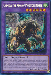 Chimera the King of Phantom Beasts [MP24-EN095] Prismatic Secret Rare Yu-Gi-Oh!
