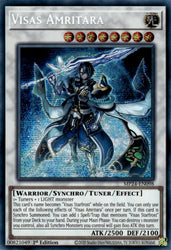 Visas Amritara [MP24-EN098] Prismatic Secret Rare Yu-Gi-Oh!