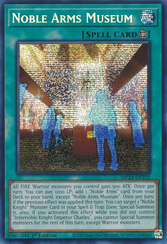 Noble Arms Museum [MP24-EN102] Prismatic Secret Rare Yu-Gi-Oh!