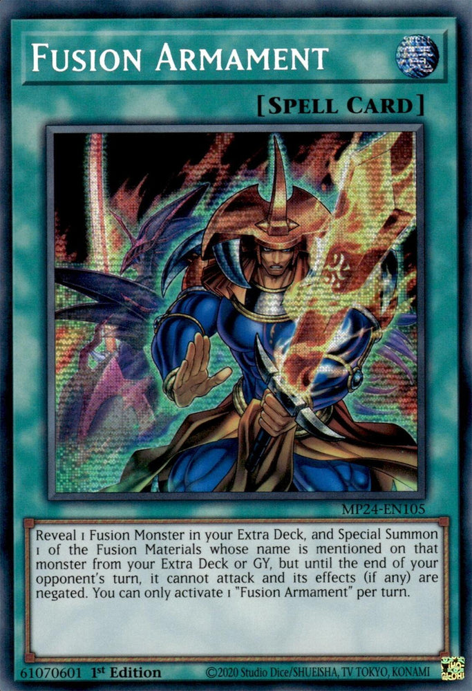 Fusion Armament [MP24-EN105] Prismatic Secret Rare Yu-Gi-Oh!