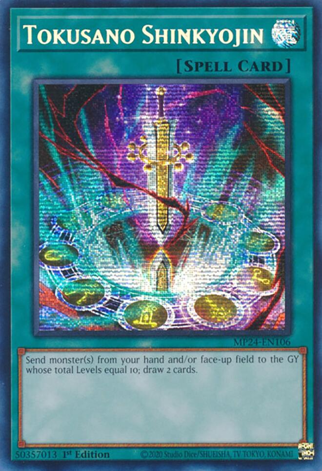Tokusano Shinkyojin [MP24-EN106] Prismatic Secret Rare Yu-Gi-Oh!