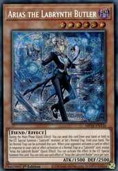 Arias the Labrynth Butler [MP24-EN116] Prismatic Secret Rare Yu-Gi-Oh!