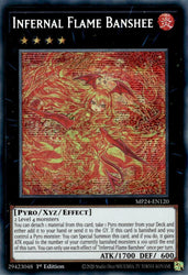 Infernal Flame Banshee [MP24-EN120] Prismatic Secret Rare Yu-Gi-Oh!