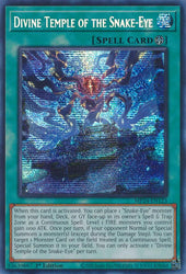Divine Temple of the Snake-Eye [MP24-EN123] Prismatic Secret Rare Yu-Gi-Oh!