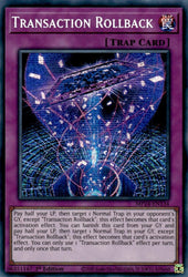 Transaction Rollback [MP24-EN134] Prismatic Secret Rare Yu-Gi-Oh!