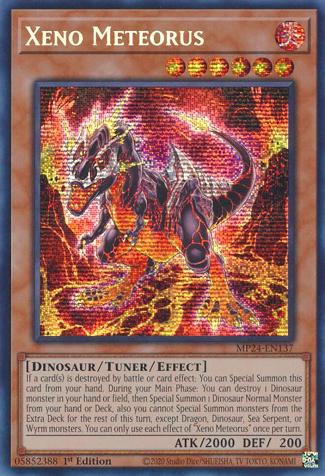 Xeno Meteorus [MP24-EN137] Prismatic Secret Rare Yu-Gi-Oh!