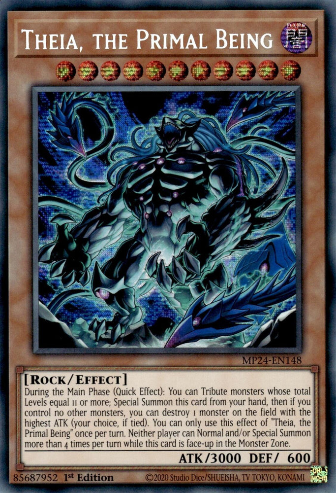 Theia, the Primal Being [MP24-EN148] Prismatic Secret Rare Yu-Gi-Oh!