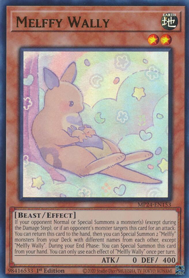 Melffy Wally [MP24-EN153] Ultra Rare Yu-Gi-Oh!
