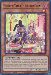 Emperor Tanuki's Critter Count [MP24-EN156] Ultra Rare Yu-Gi-Oh!