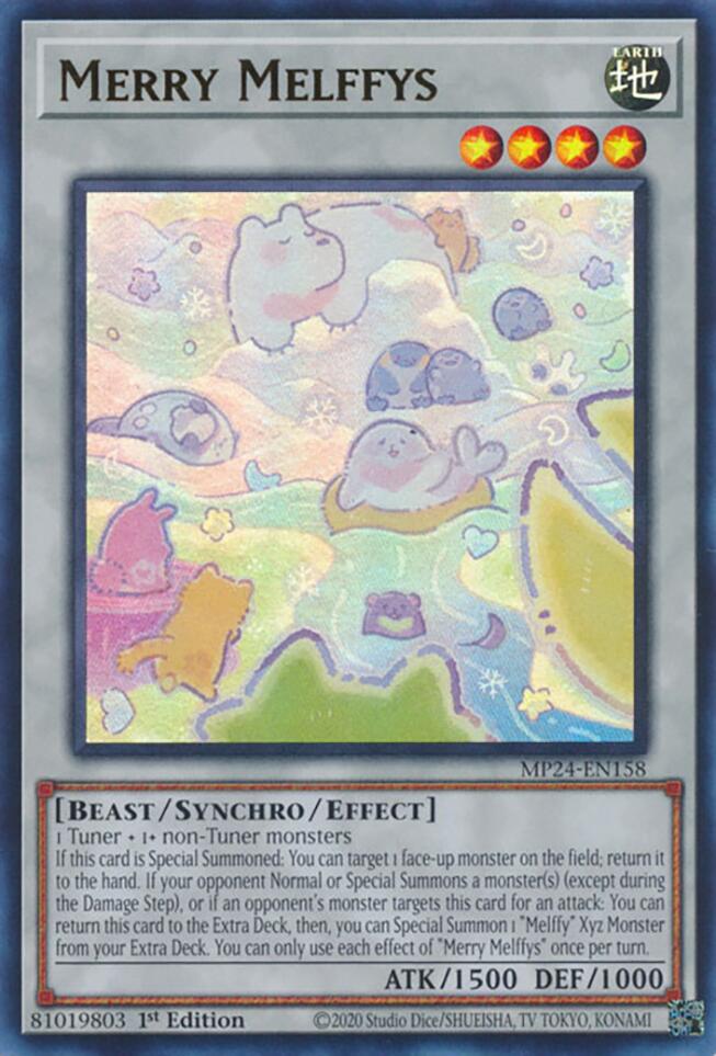 Merry Melffys [MP24-EN158] Ultra Rare Yu-Gi-Oh!