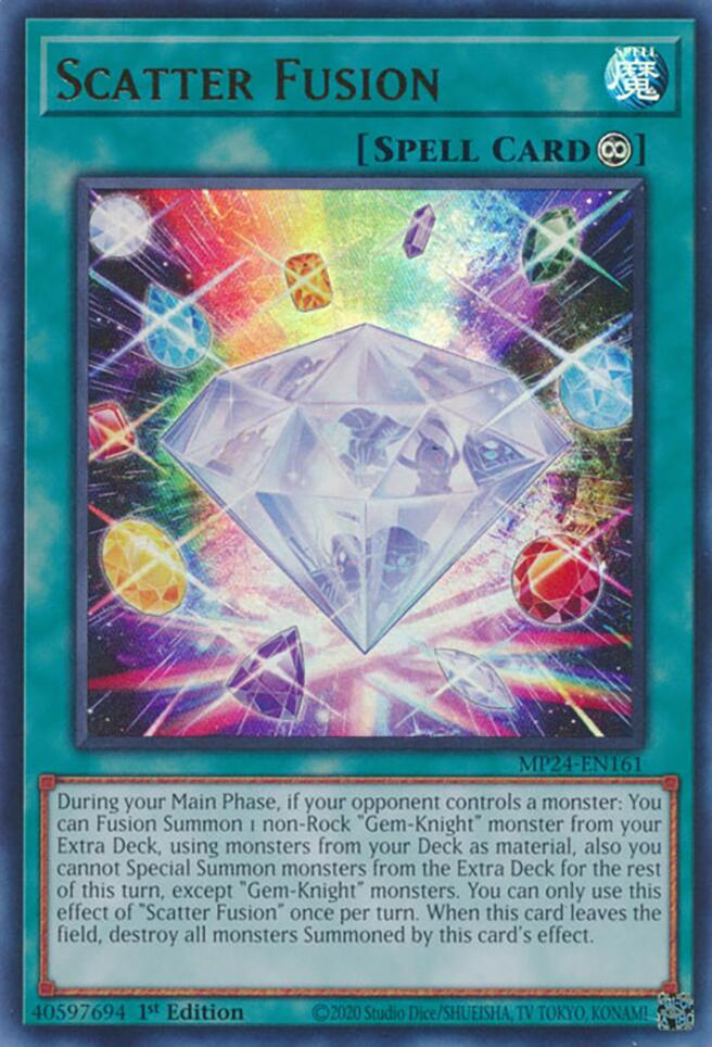 Scatter Fusion [MP24-EN161] Ultra Rare Yu-Gi-Oh!