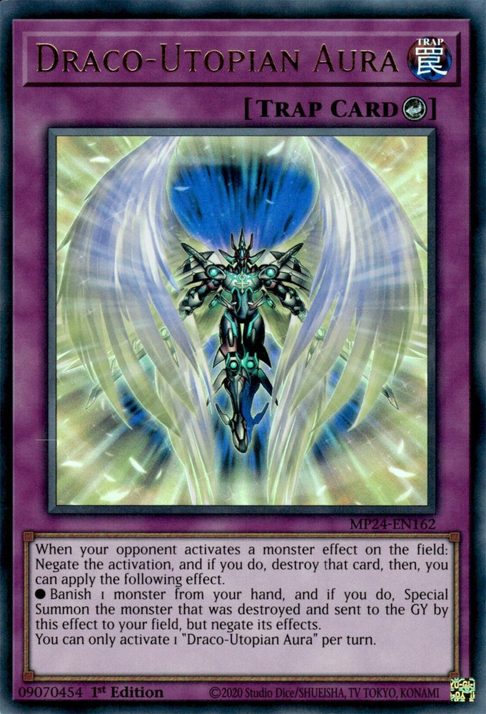Draco-Utopian Aura [MP24-EN162] Ultra Rare Yu-Gi-Oh!