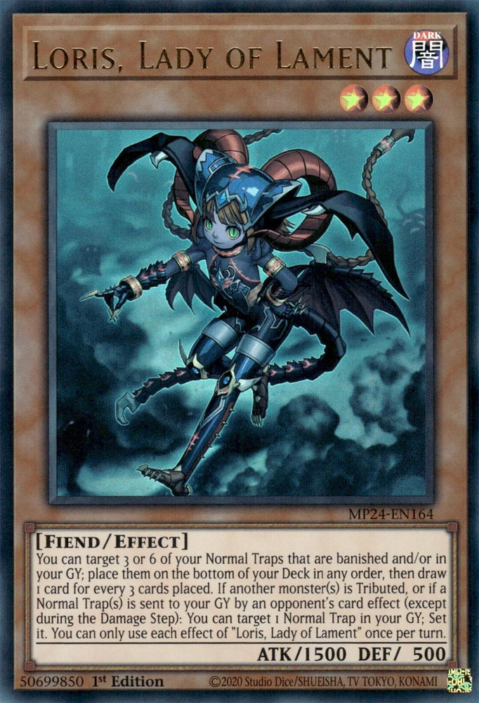 Loris, Lady of Lament [MP24-EN164] Ultra Rare Yu-Gi-Oh!