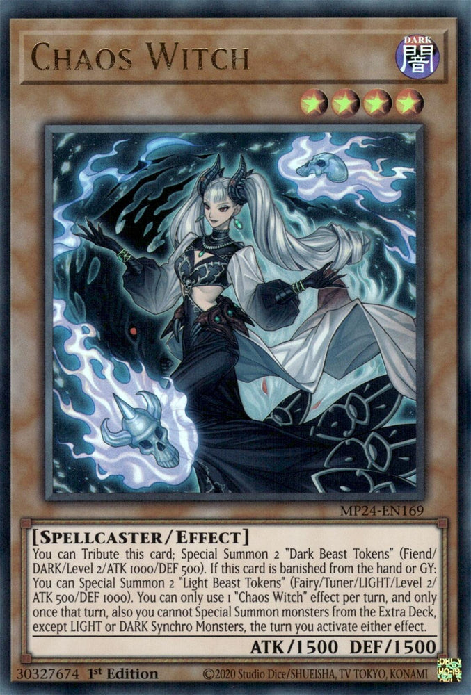 Chaos Witch [MP24-EN169] Ultra Rare Yu-Gi-Oh!