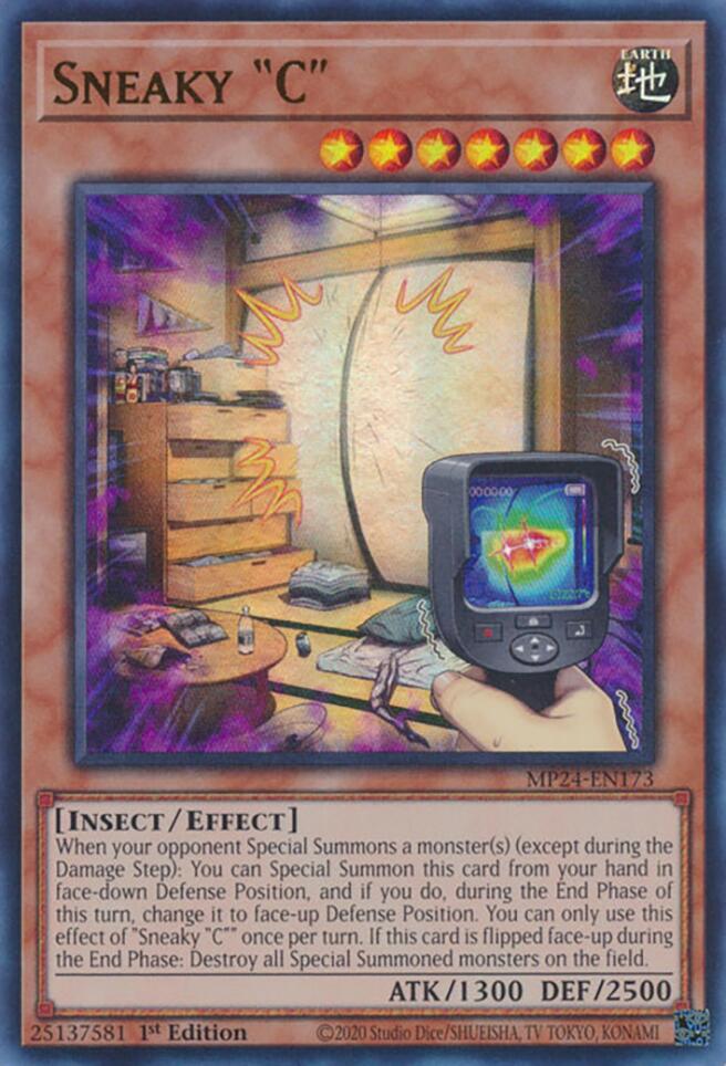 Sneaky "C" [MP24-EN173] Ultra Rare Yu-Gi-Oh!