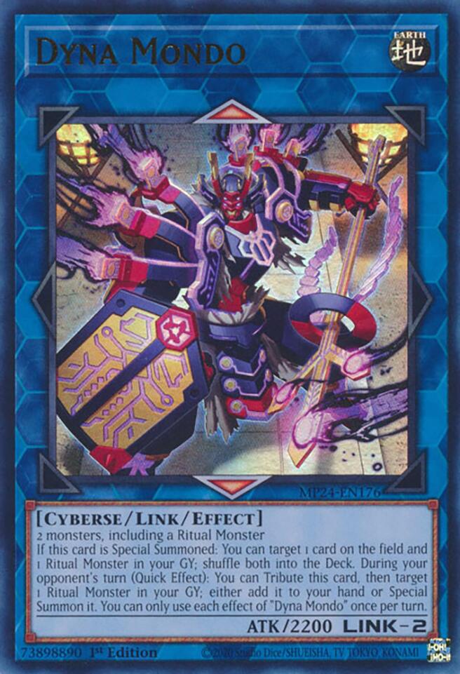 Dyna Mondo [MP24-EN176] Ultra Rare Yu-Gi-Oh!