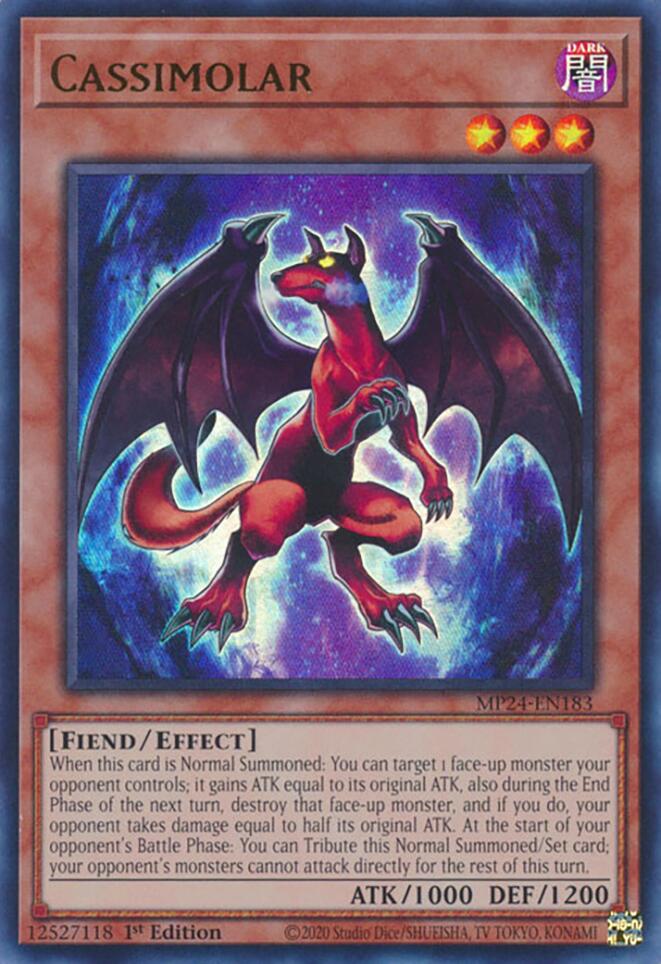 Cassimolar [MP24-EN183] Ultra Rare Yu-Gi-Oh!