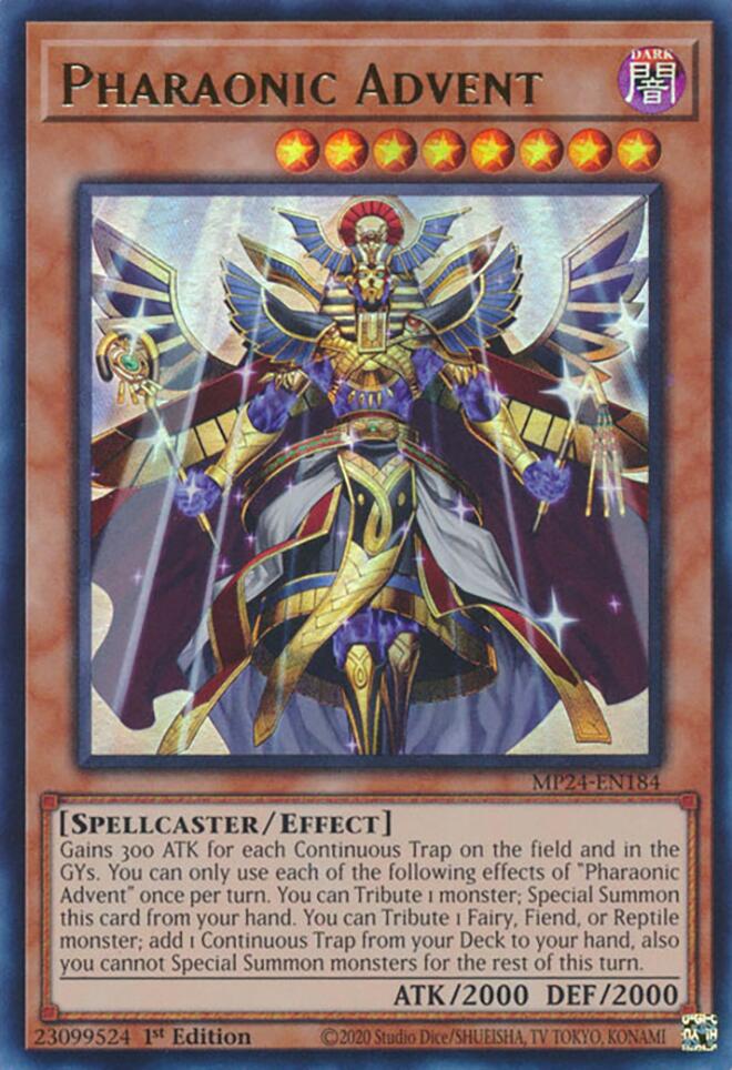 Pharaonic Advent [MP24-EN184] Ultra Rare Yu-Gi-Oh!