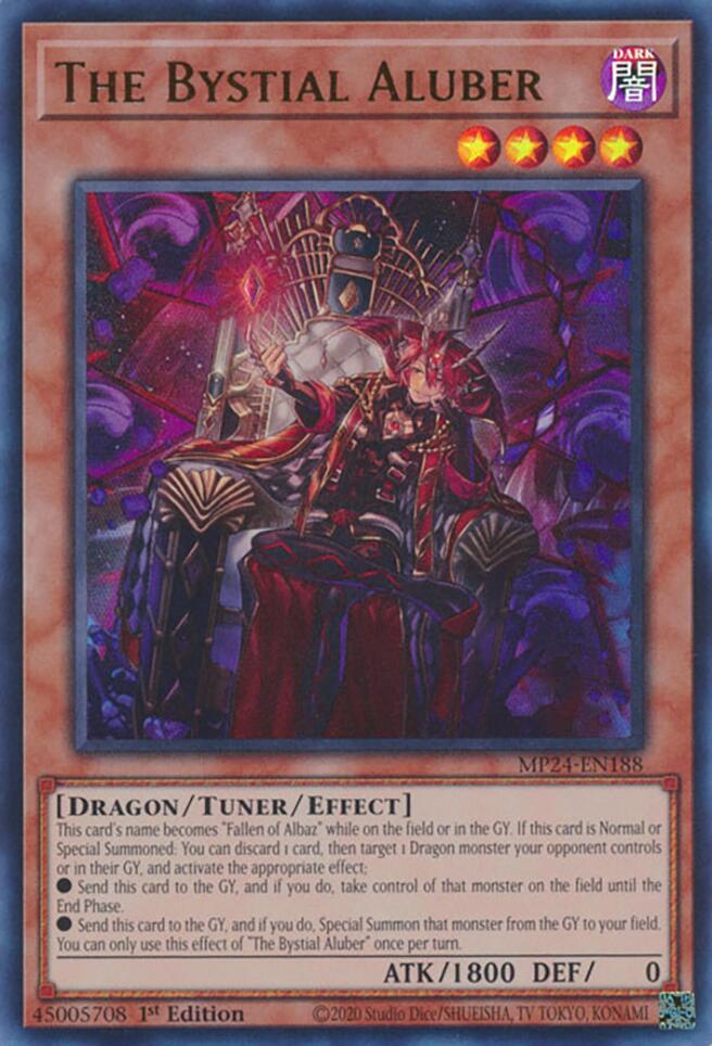 The Bystial Aluber [MP24-EN188] Ultra Rare Yu-Gi-Oh!
