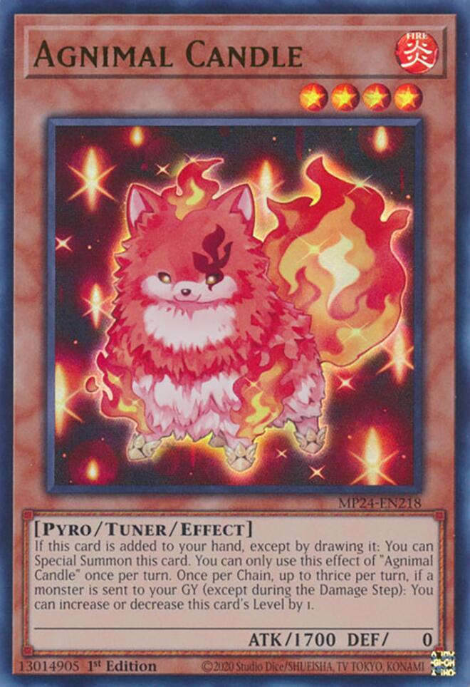 Agnimal Candle [MP24-EN218] Ultra Rare Yu-Gi-Oh!