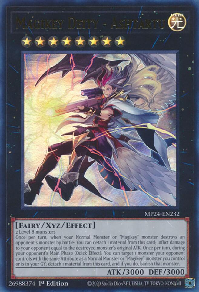 Magikey Deity - Ashtartu [MP24-EN232] Ultra Rare Yu-Gi-Oh!