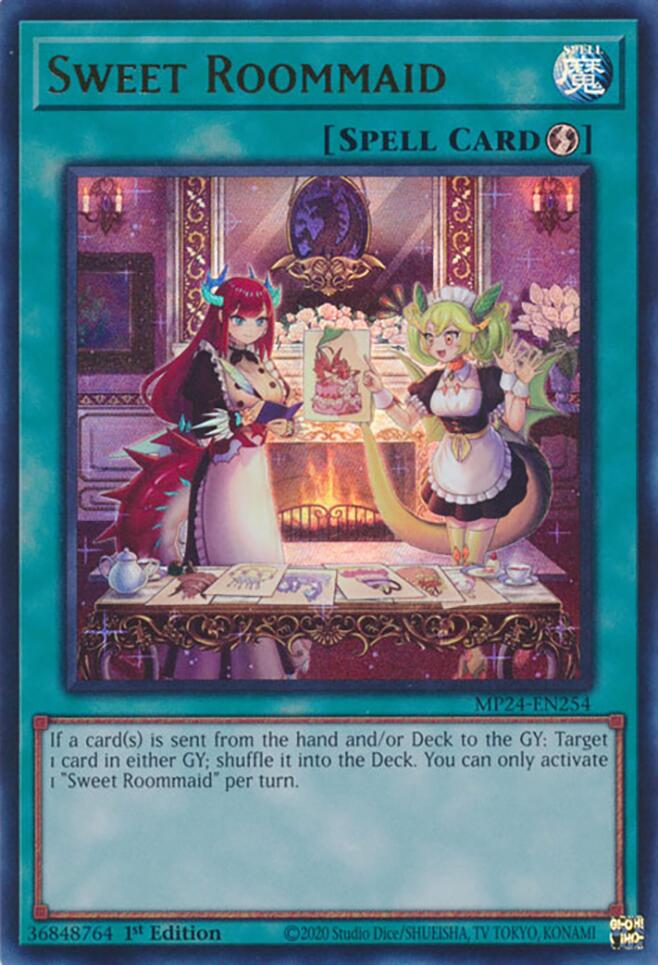 Sweet Roommaid [MP24-EN254] Ultra Rare Yu-Gi-Oh!