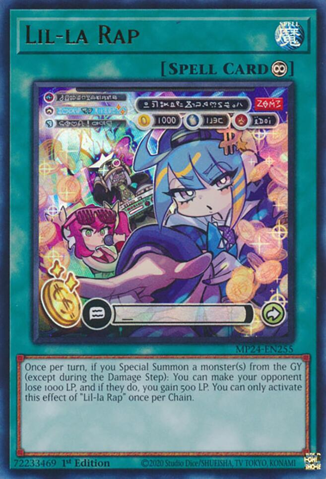 Lil-la Rap [MP24-EN255] Ultra Rare Yu-Gi-Oh!