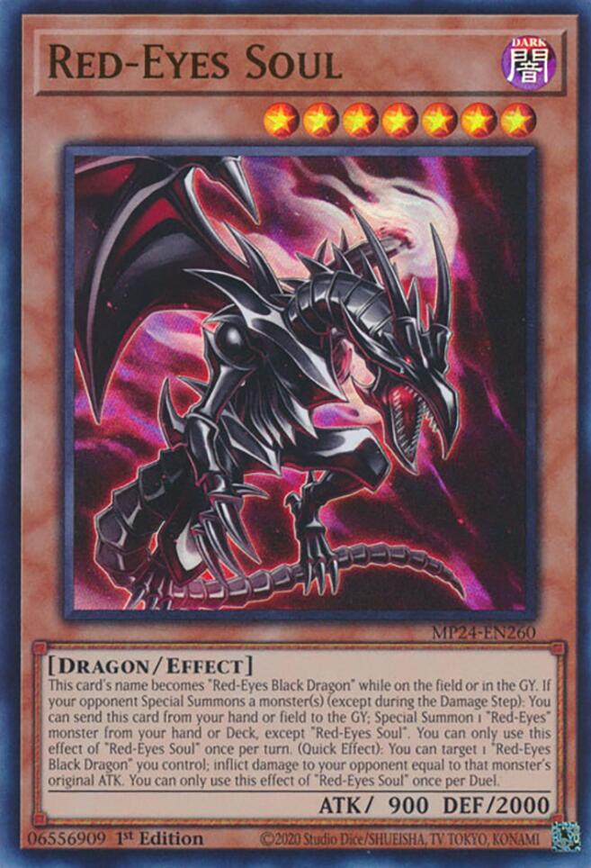 Red-Eyes Soul [MP24-EN260] Ultra Rare Yu-Gi-Oh!