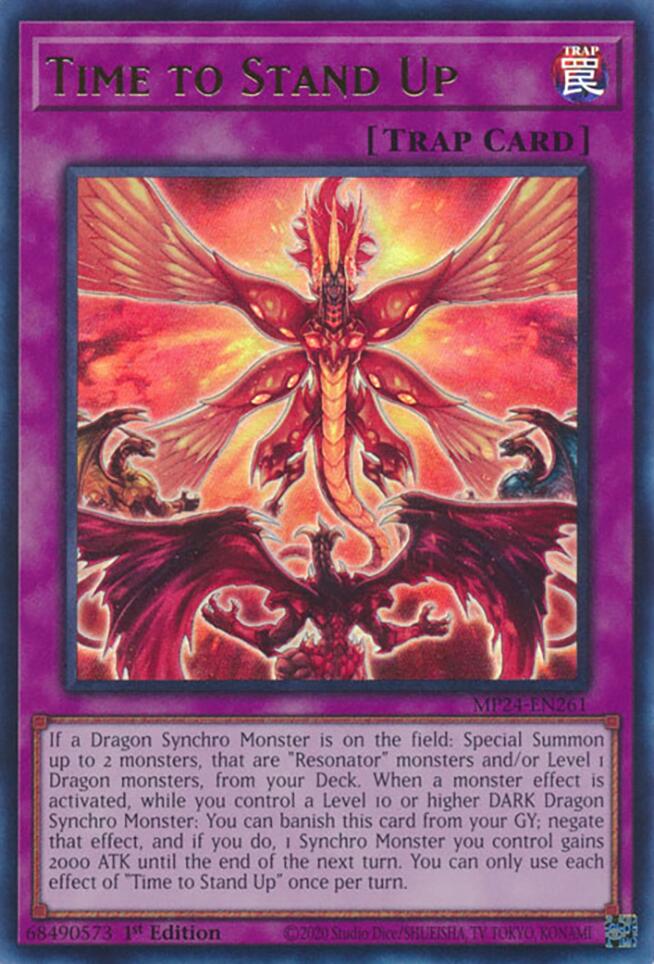 Time to Stand Up [MP24-EN261] Ultra Rare Yu-Gi-Oh!