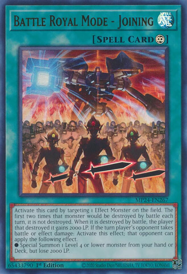 Battle Royal Mode - Joining [MP24-EN267] Ultra Rare Yu-Gi-Oh!