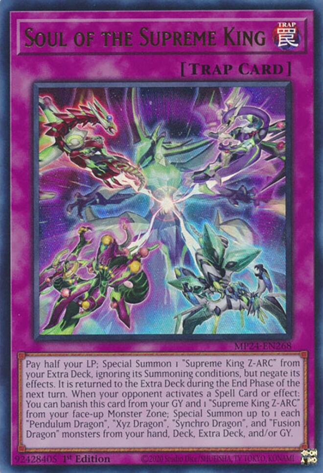 Soul of the Supreme King [MP24-EN268] Ultra Rare Yu-Gi-Oh!