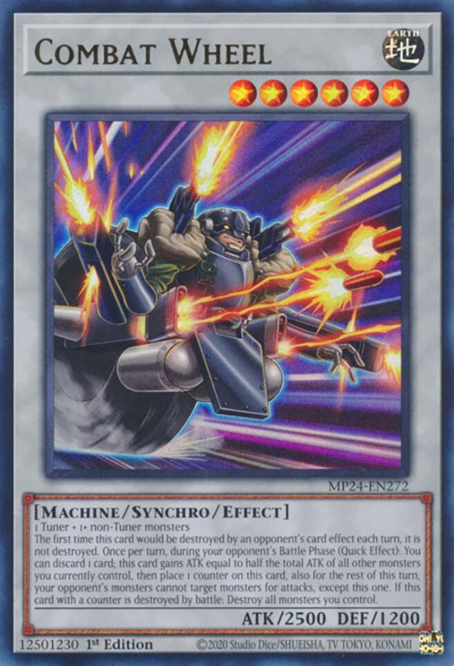 Combat Wheel [MP24-EN272] Ultra Rare Yu-Gi-Oh!
