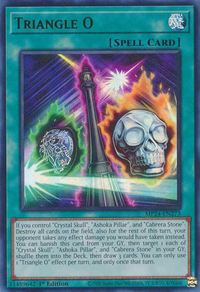 Triangle O [MP24-EN273] Ultra Rare Yu-Gi-Oh!