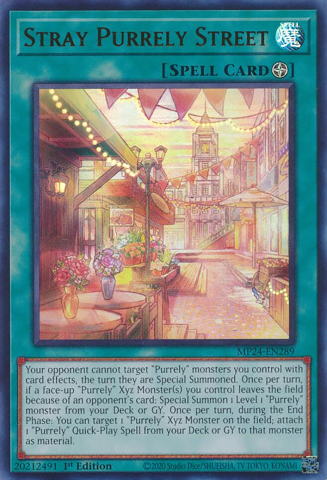 Stray Purrely Street [MP24-EN289] Ultra Rare Yu-Gi-Oh!