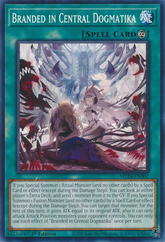 Branded in Central Dogmatika [MP24-EN302] Common Yu-Gi-Oh!