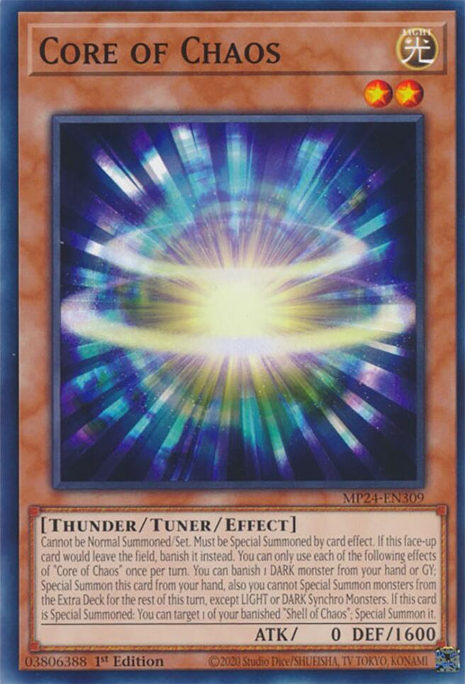 Core of Chaos [MP24-EN309] Common Yu-Gi-Oh!