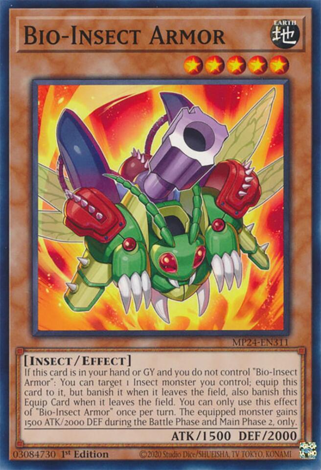 Bio-Insect Armor [MP24-EN311] Common Yu-Gi-Oh!