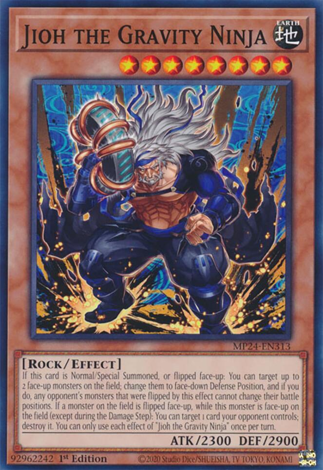 Jioh the Gravity Ninja [MP24-EN313] Common Yu-Gi-Oh!